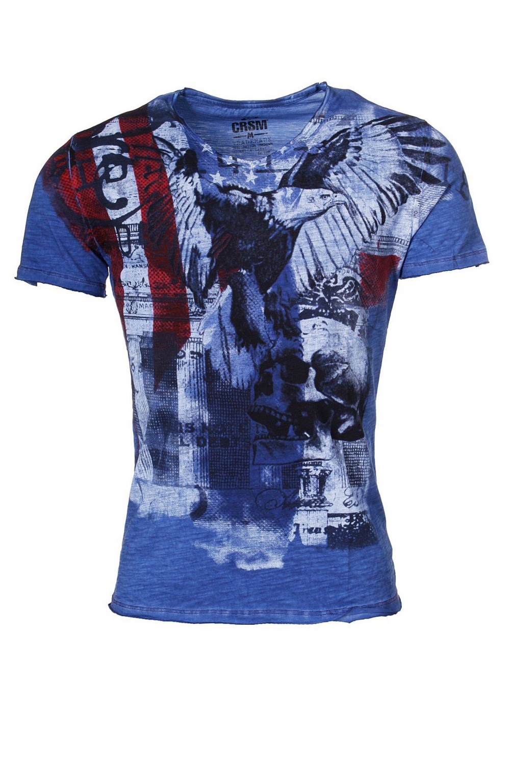 Tshirt Męski Model 17172 Blue - YourNewStyle – vue 2