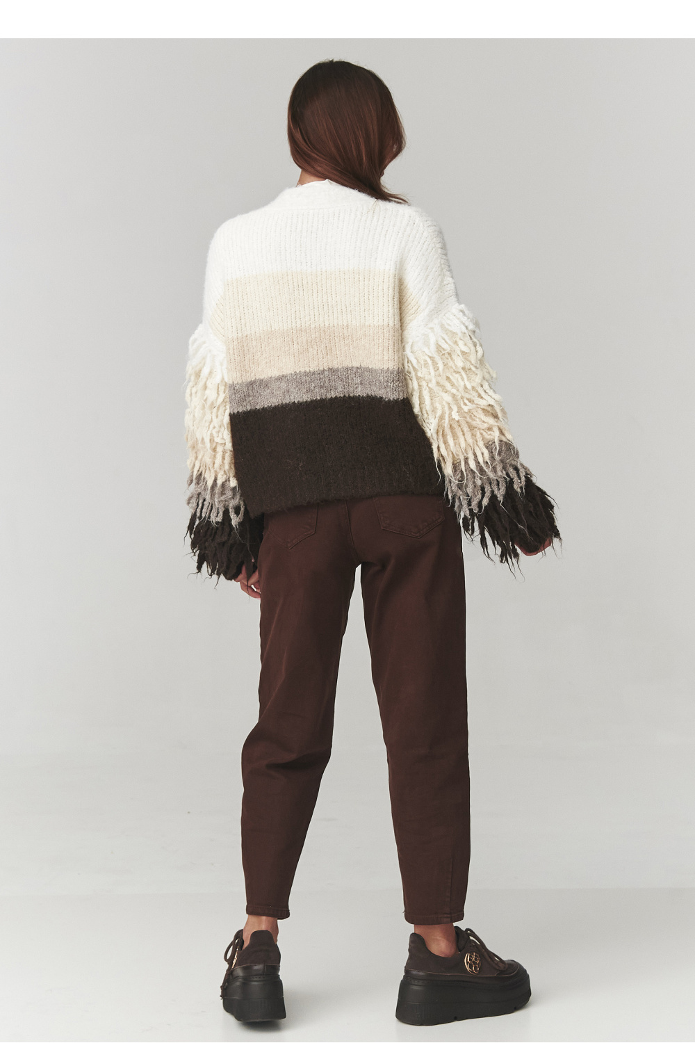 Sweter Damski Model C25 Beige - Makadamia