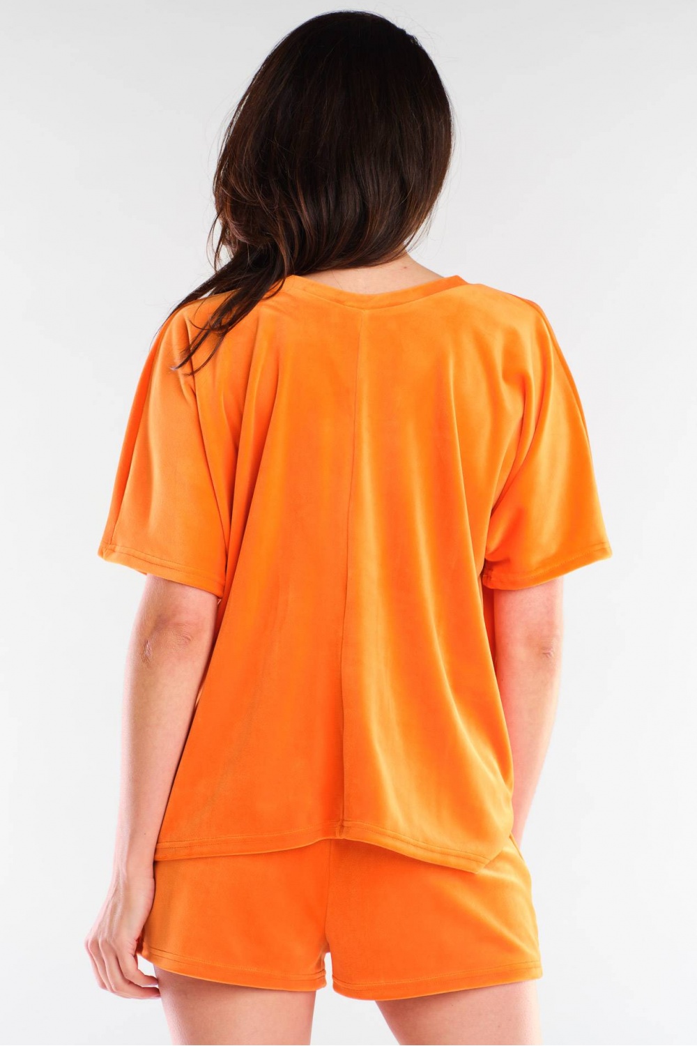 Szorty Damskie Model A418 Orange - awama – vue 2