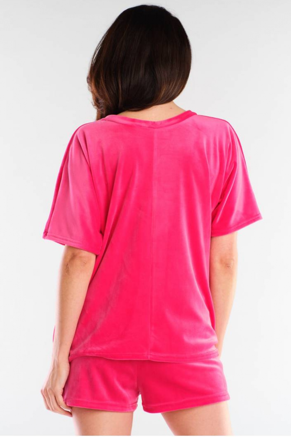 Szorty Damskie Model A418 Pink - awama – vue 2