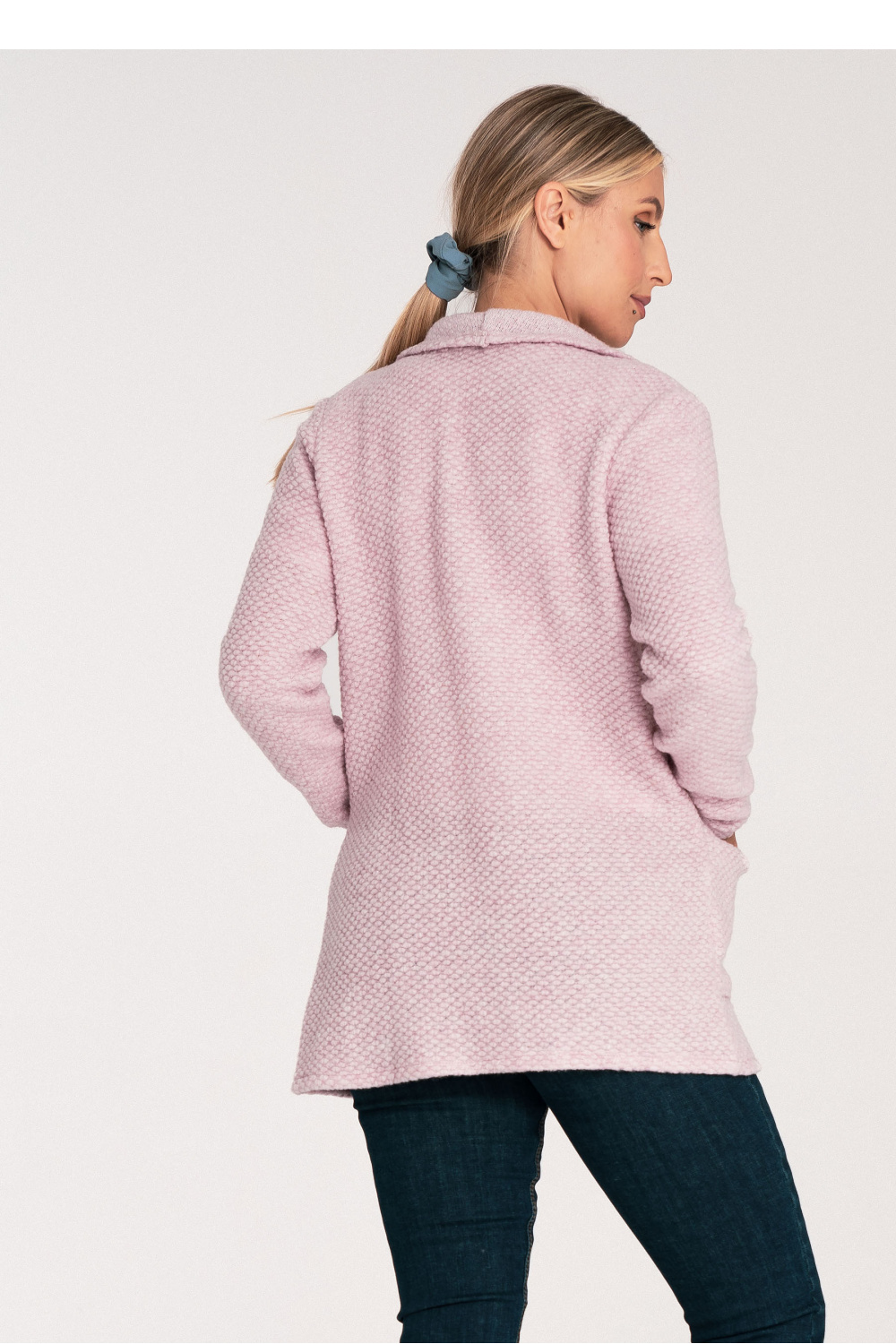Sweater Cardigan Model M1043 Pink - Figl