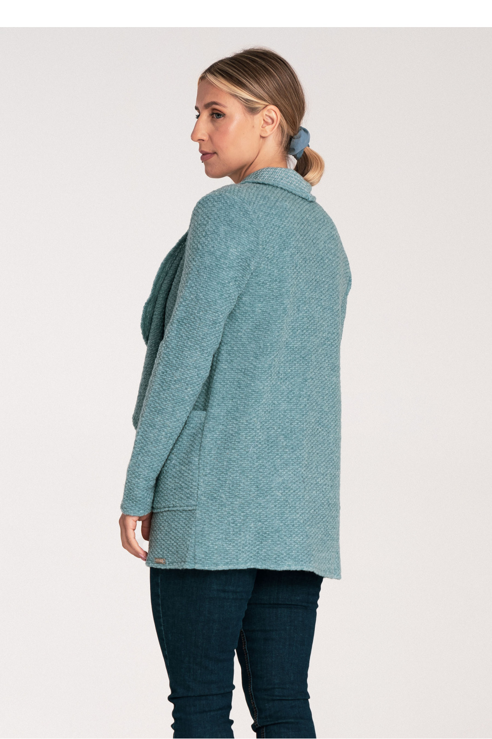 Sweater Cardigan Model M1043 Mint - Figl
