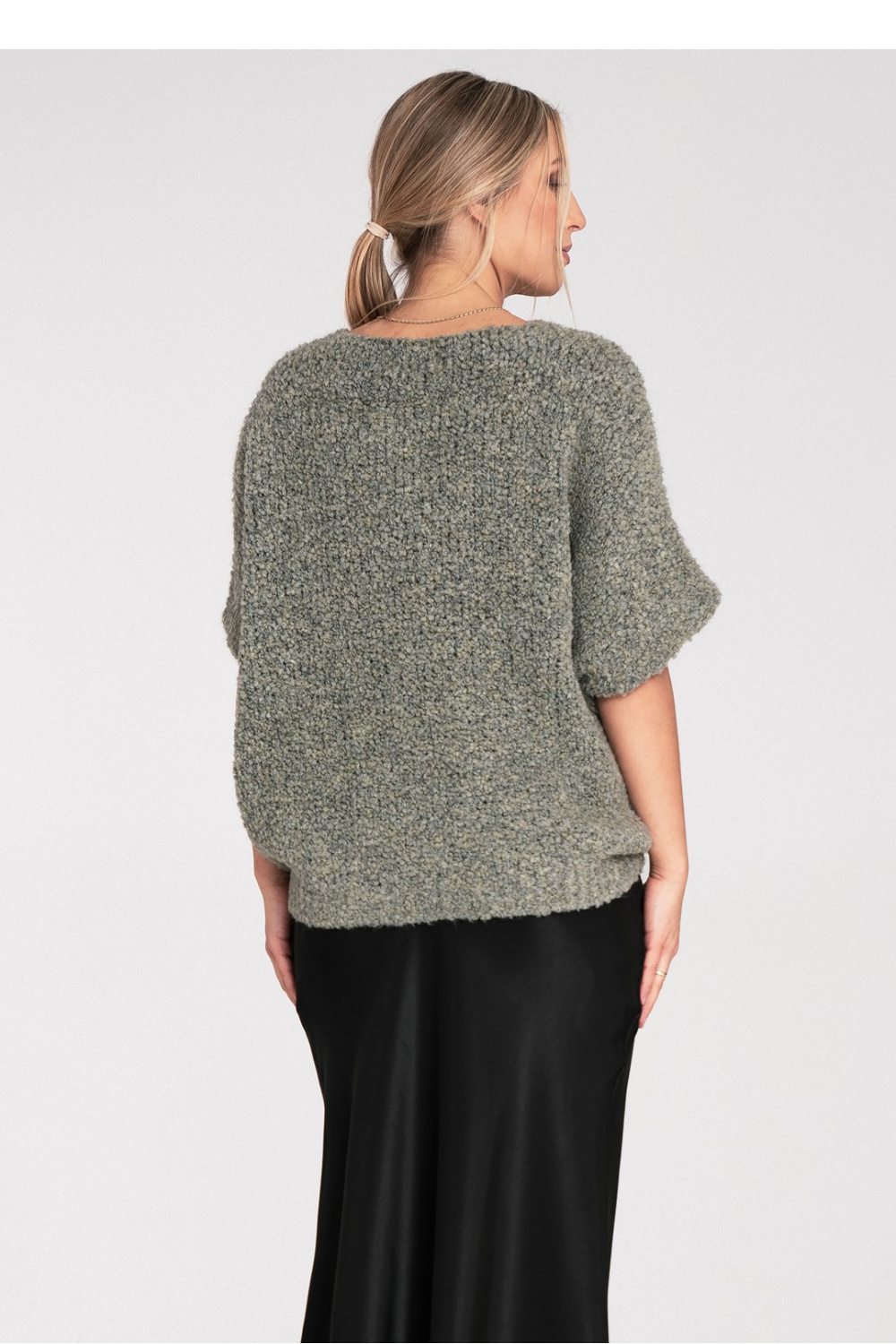Women’s Sweater Model M1109 Green - Figl