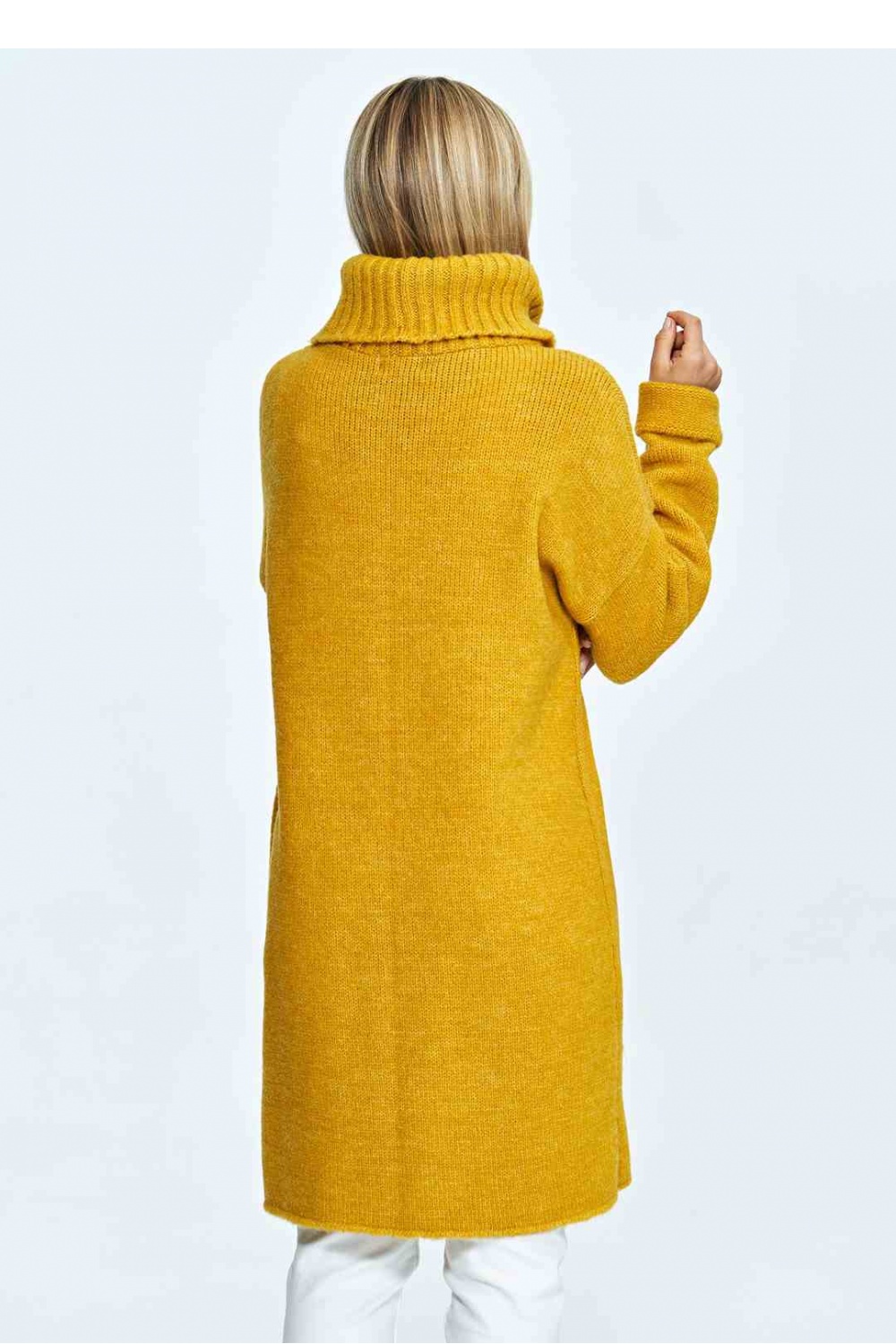 Women's Turtleneck Model M891 Mustard - Figl