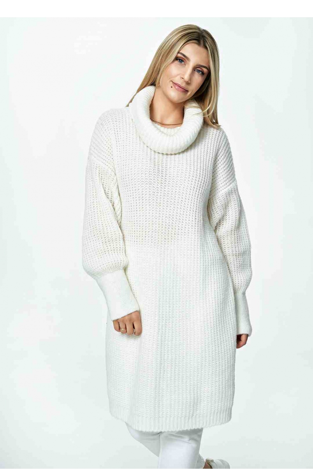 Women's Sweater Model M890 Ecru - Figl