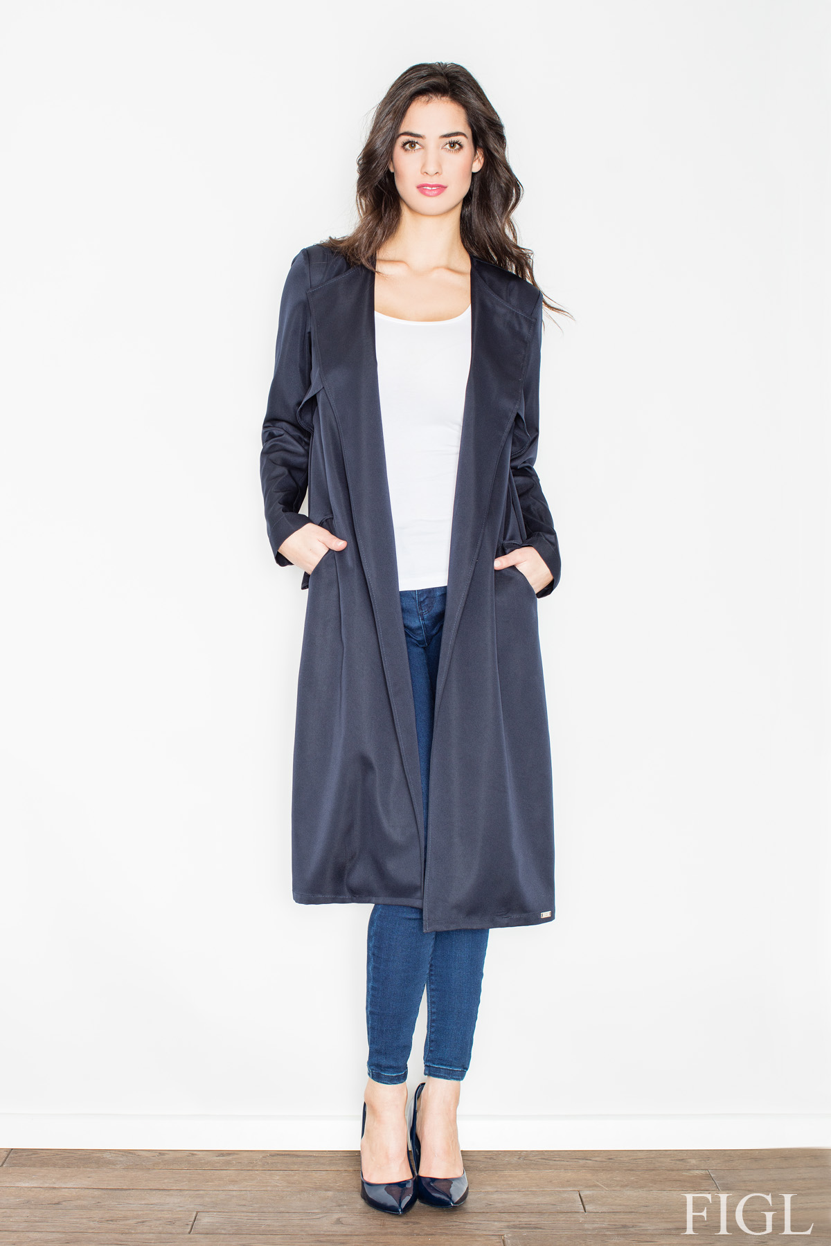 M427 Navy Coat - Figl