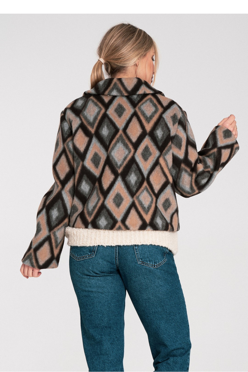 Women's Jacket Model M1117 Blue - Figl