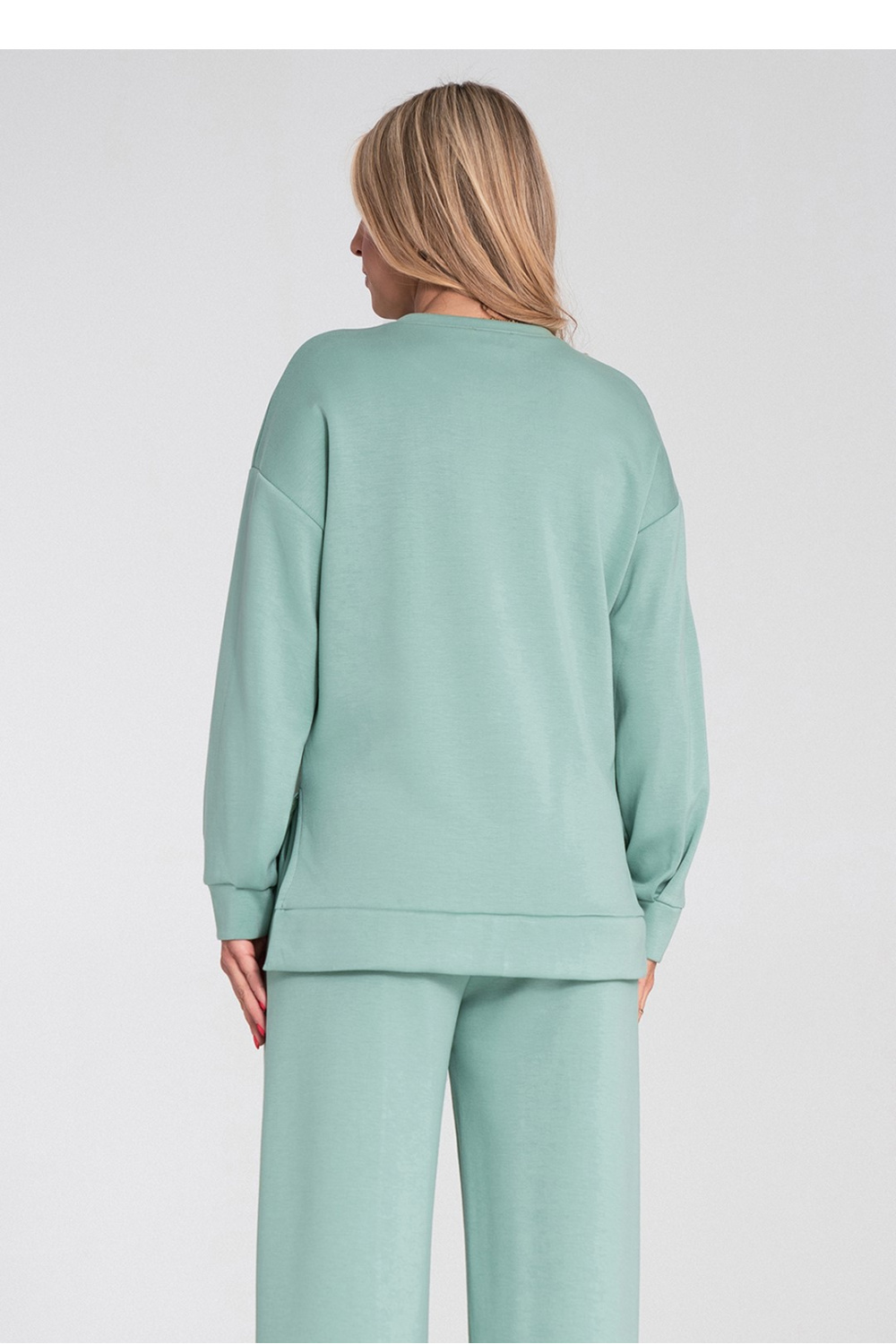Women's Sweatshirt Model M1203 Mint - Figl