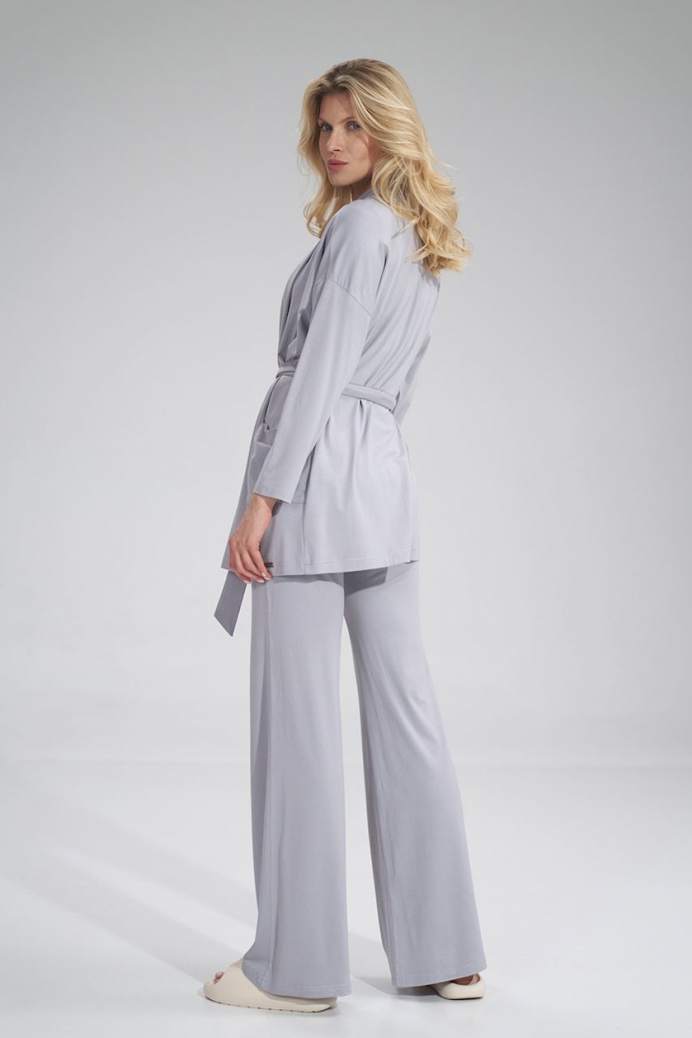 Women's Sweatshirt Model M750 Light Grey - Figl