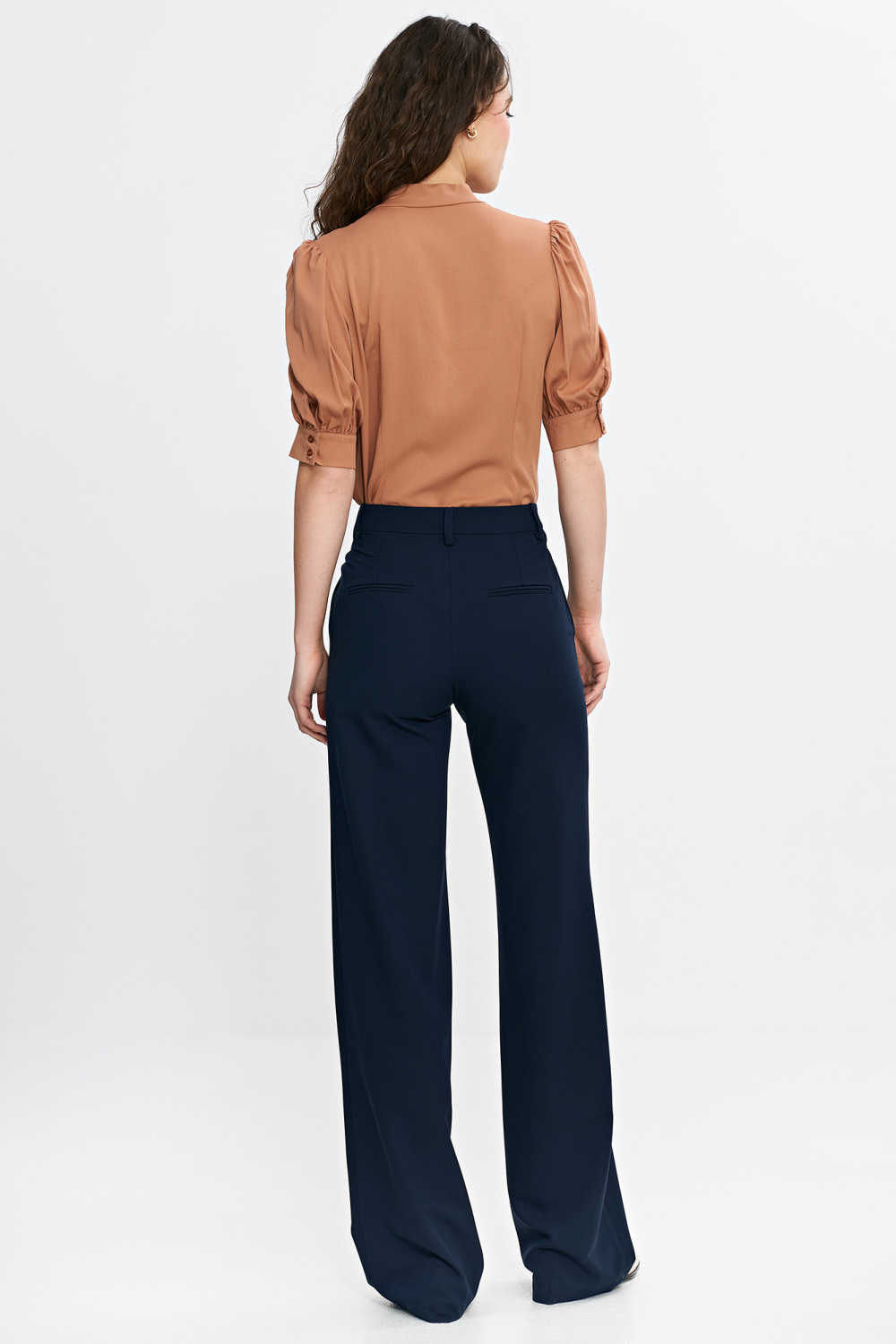 Tie-neck blouse B189 Carmel - Nife – Ansicht 2