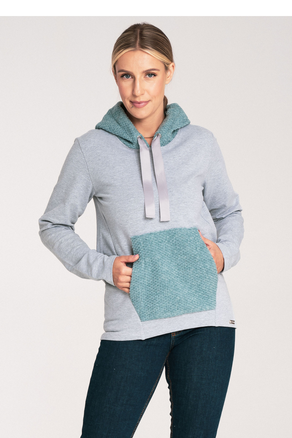 Women’s Sweatshirt Model M1045 Mint - Figl