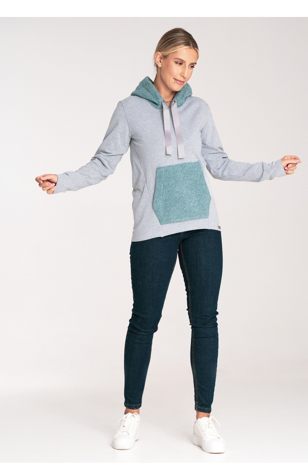 Women’s Sweatshirt Model M1045 Mint - Figl