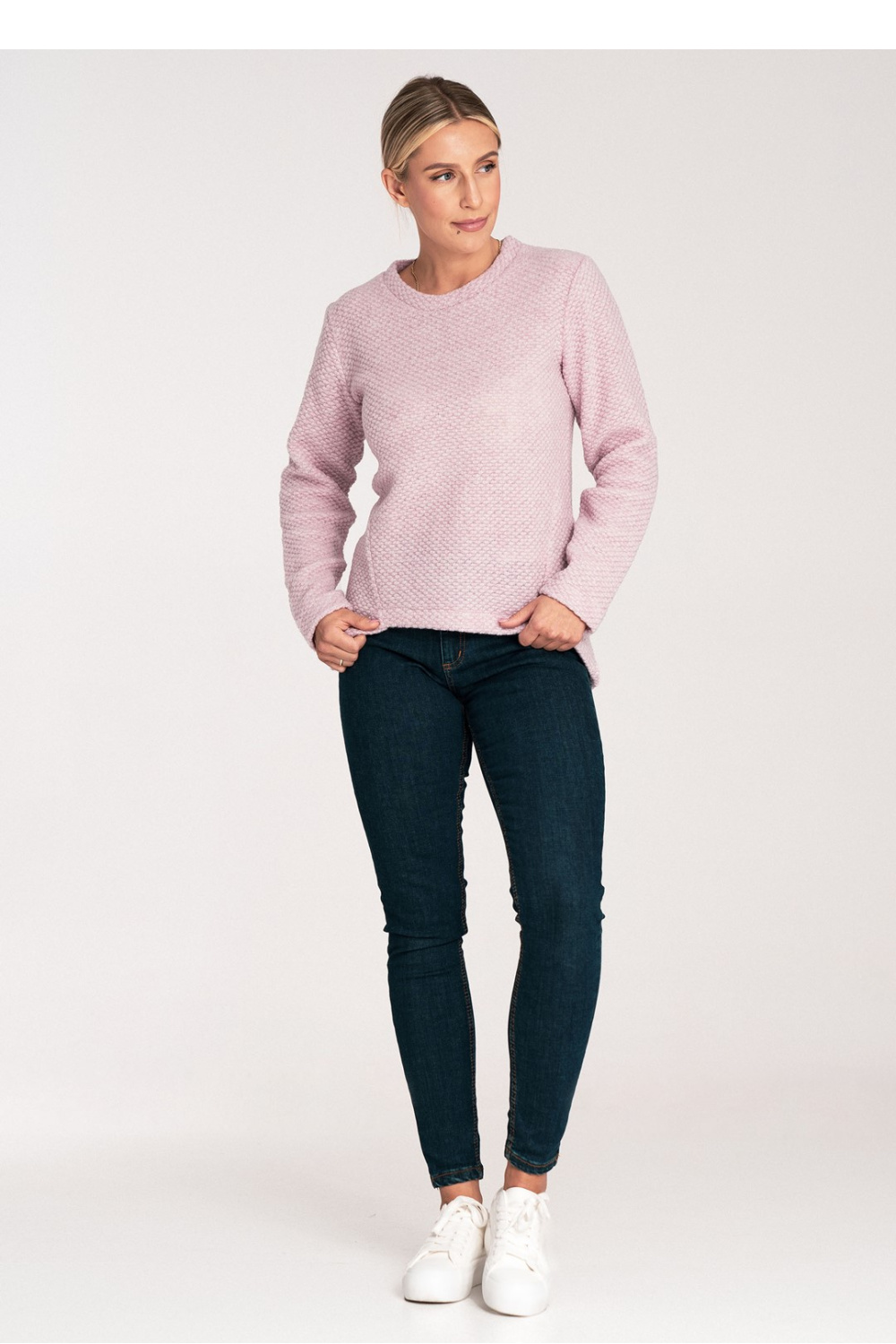 Sweter Damski Model M1044 Pink - Figl – widok 2