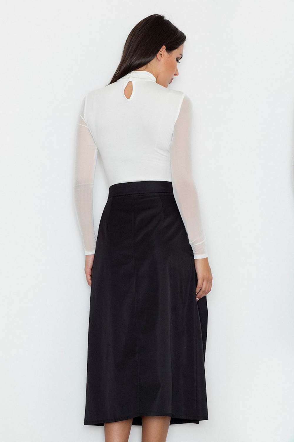 Skirt Model M554 Black - Figl – vue 2