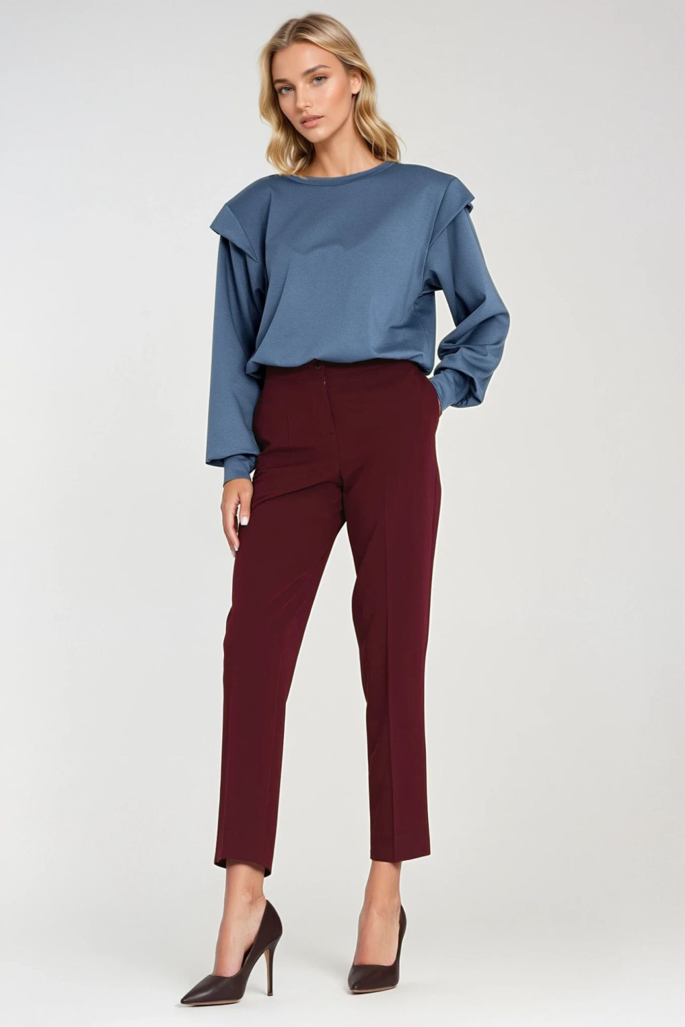 High-cuff sweatshirt BL10 Cobalt - Nife