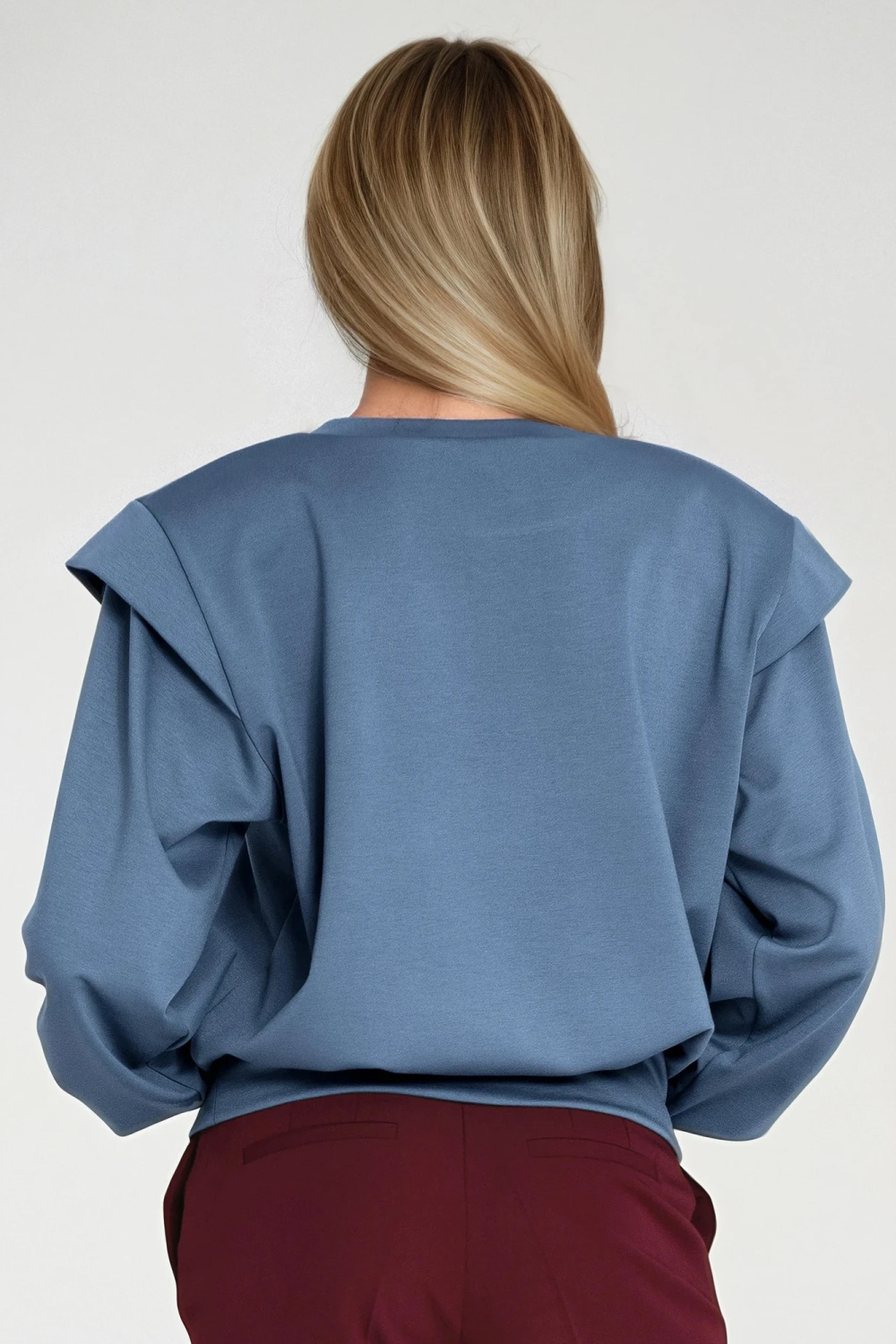 High-cuff sweatshirt BL10 Cobalt - Nife