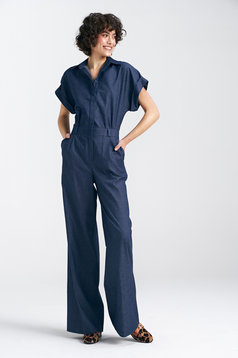 Denim jumpsuit KM35 Denim - Nife
