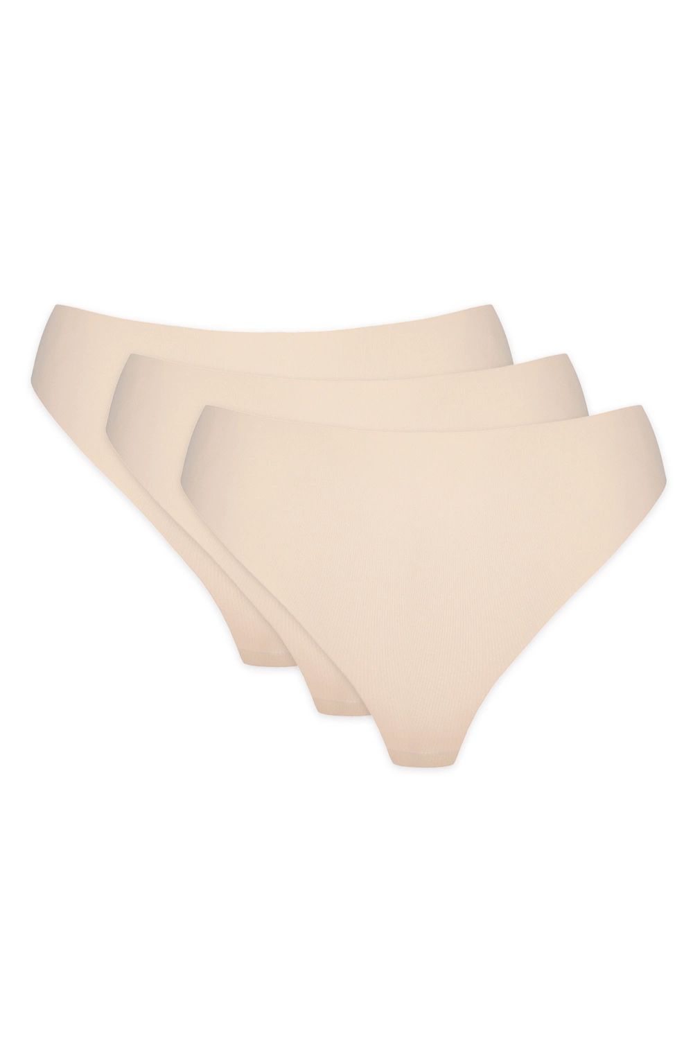 Lot de strings modèle Blanca 3pack S Beige - Gorteks
