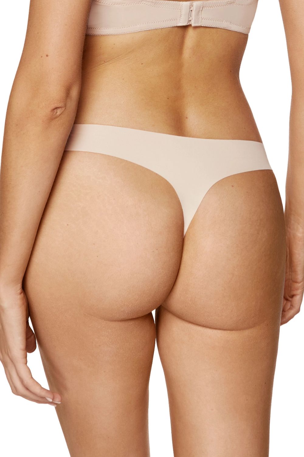 Lot de strings modèle Blanca 3pack S Beige - Gorteks