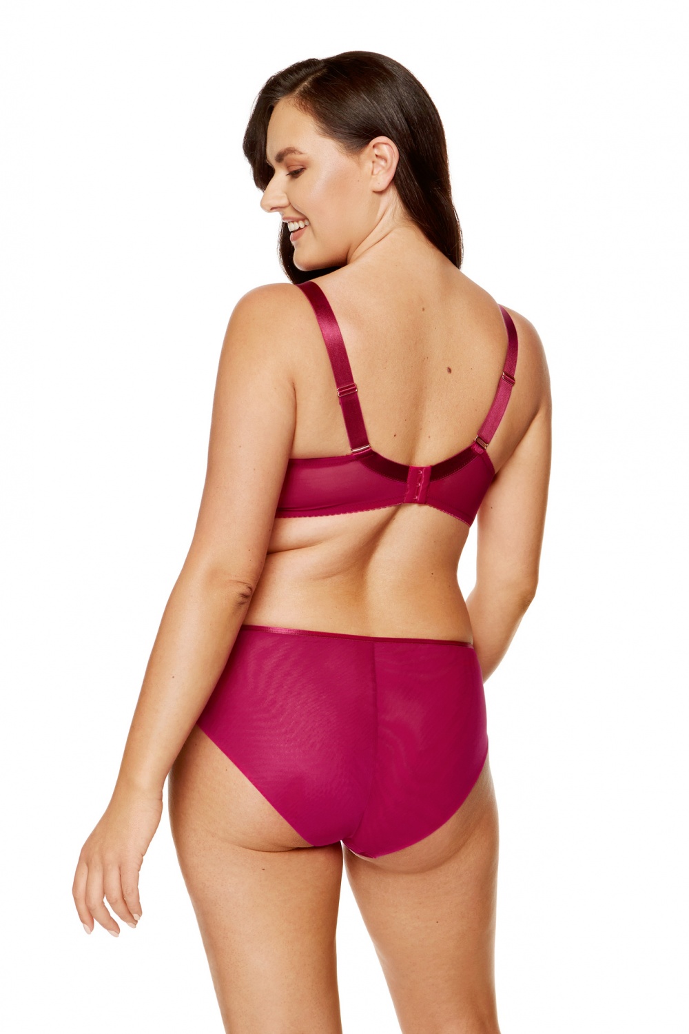 Soutien-gorge soft, modèle semi-soft Angel B3 Fuchsia - Gorteks