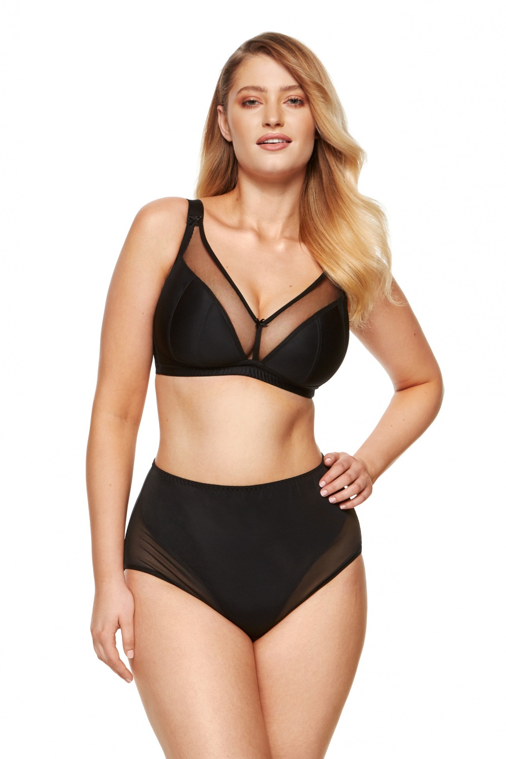 Soutien-gorge soft modèle Zara B2-V1 Black - Gorteks