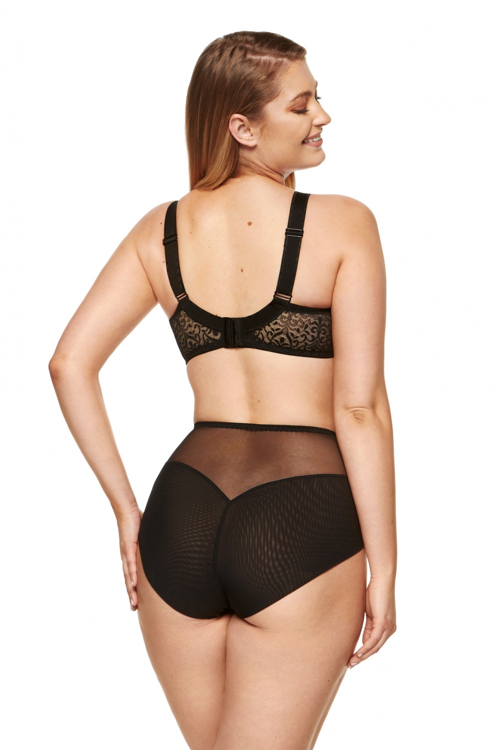 Culotte taille haute modèle Gabi FW Black - Gorteks