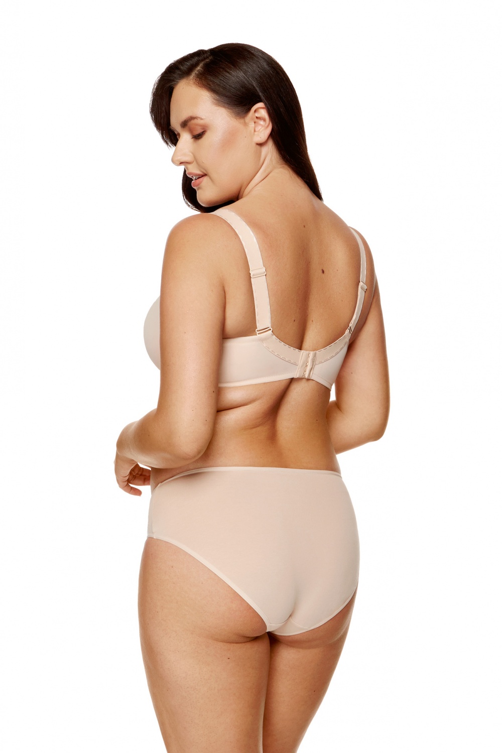 Soutien-gorge push-up Soutien-gorge rembourré modèle Anna B4 Beige - Gorteks