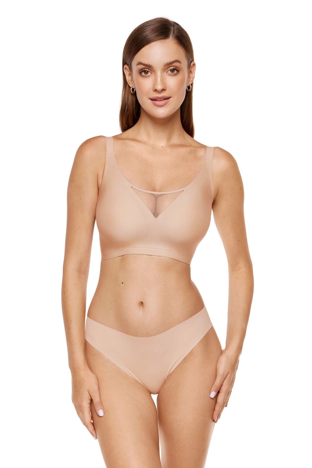 Soutien-gorge soft modèle Misty B2 beige - Gorteks