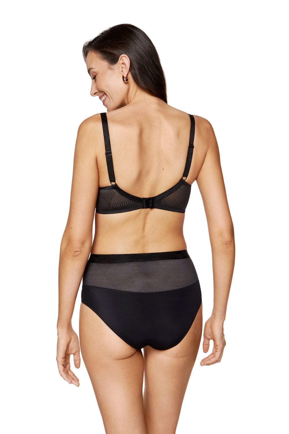 String modèle Laurel FW Black - Gorteks