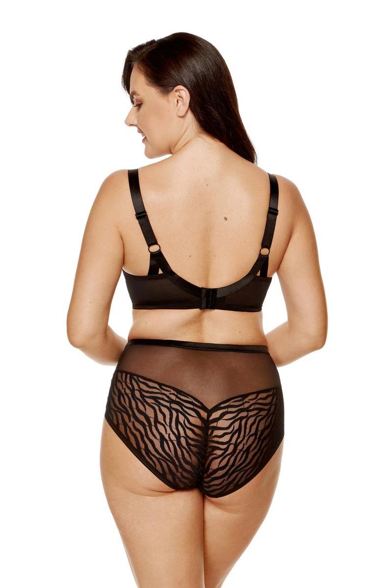 Soutien-gorge soft modèle Serena B2 Black/Beige - Gorteks