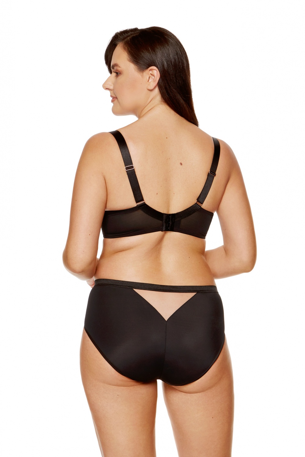 Soutien-gorge soft soutien-gorge semi-soft modèle Kala B3 Black/Beige - Gorteks