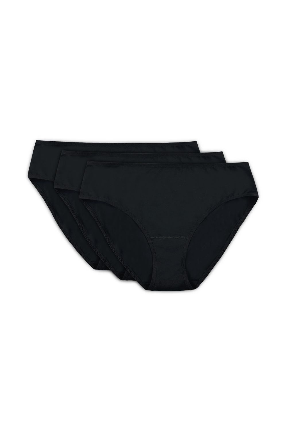Lot de culottes modèle Diana 3pack F Black - Gorteks