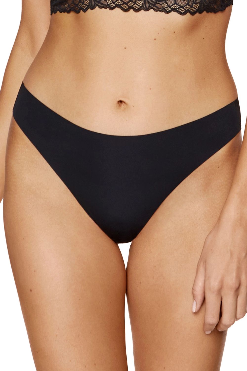 Ensemble string Model Blanca lot de 3 S Noir - Gorteks