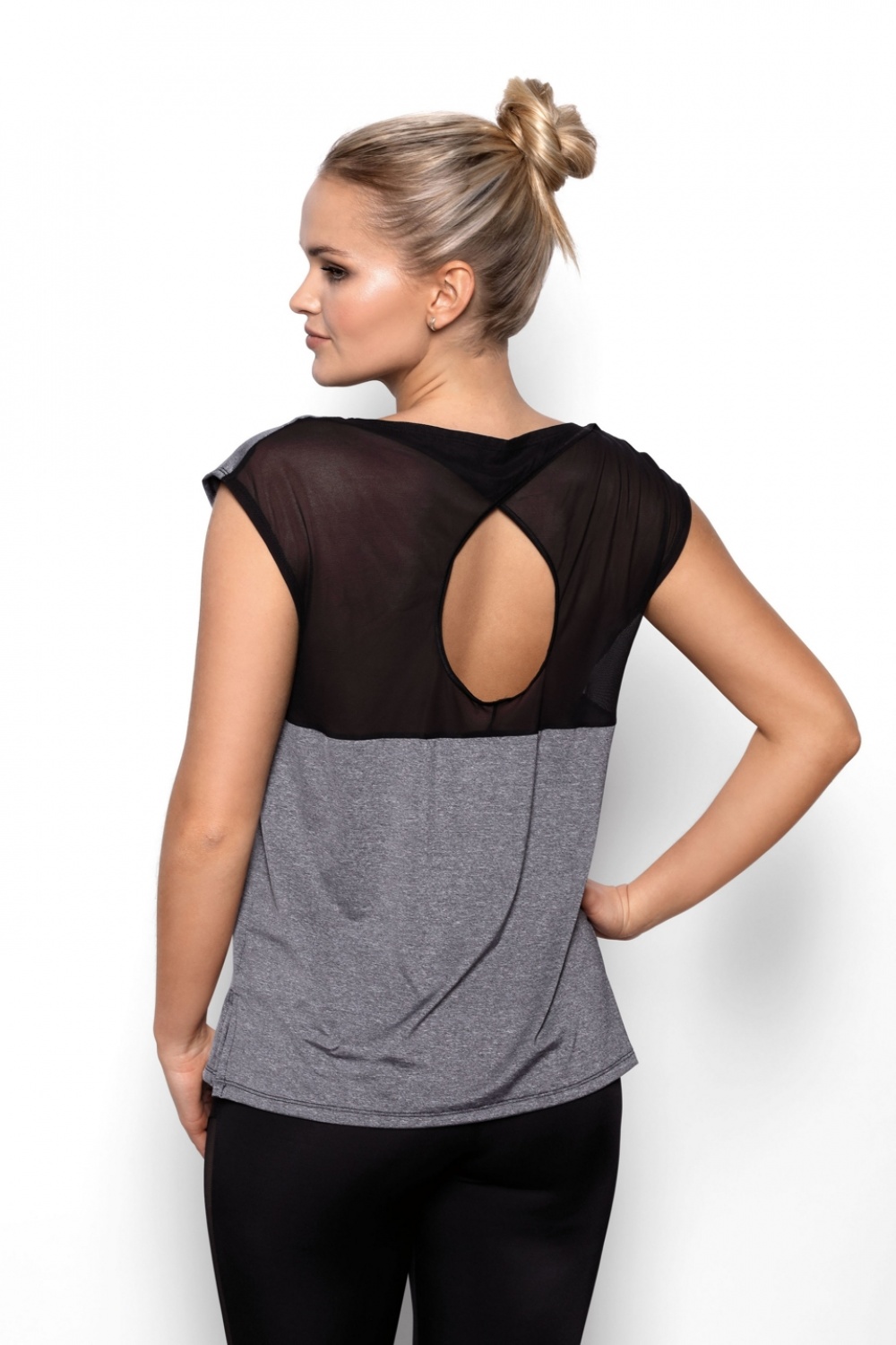 Fit Model Aida Grey T-shirt - Eldar