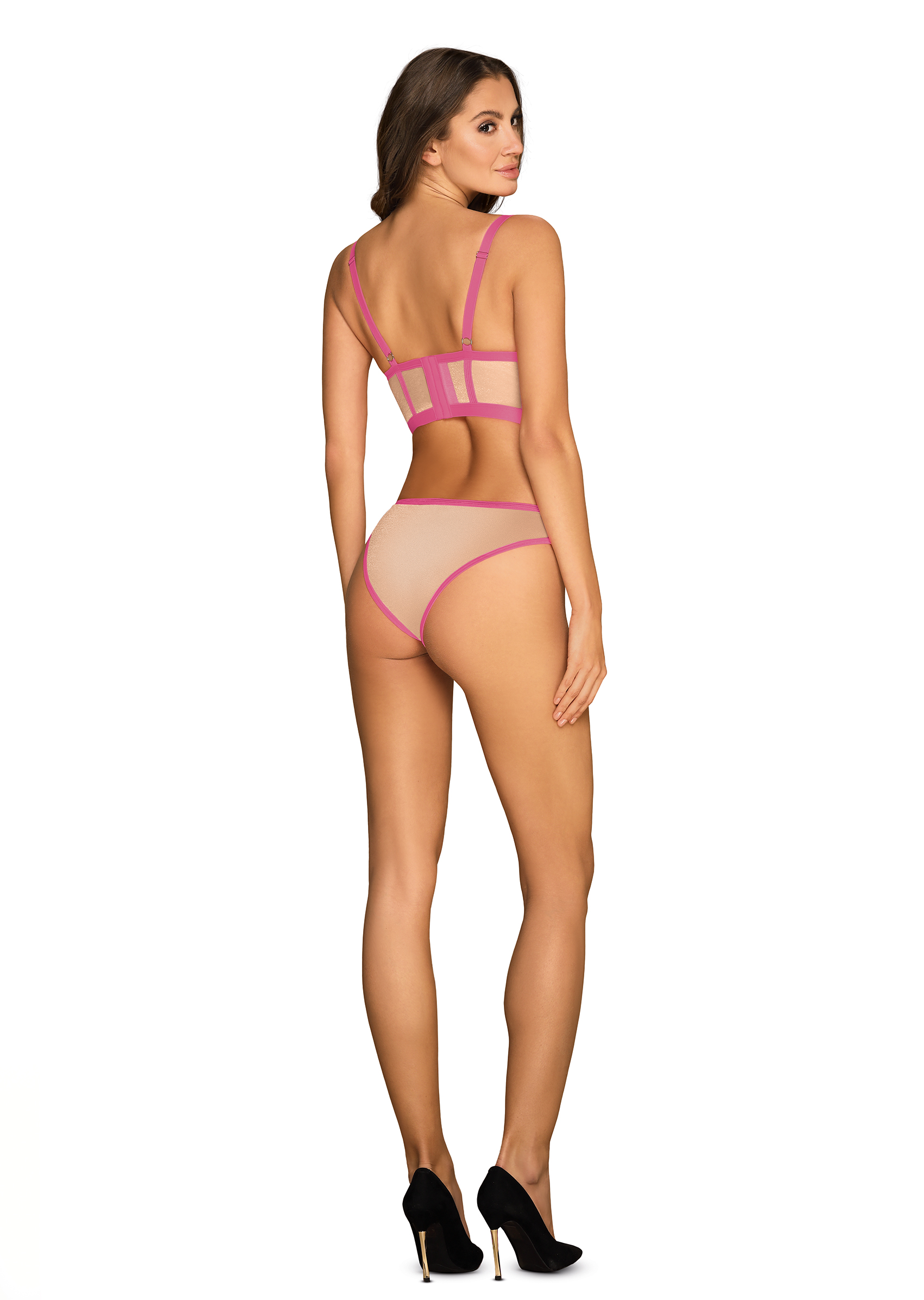 Nudelia 2-piece Set Beige/Pink - Obsessive