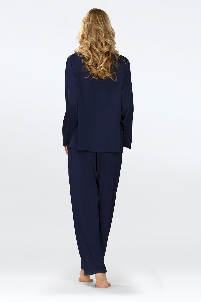 Women's Pajama Set Amina Navy - DKaren