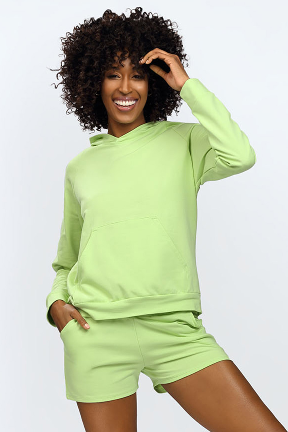 Koko Set Trousers Model Light Green - DKaren
