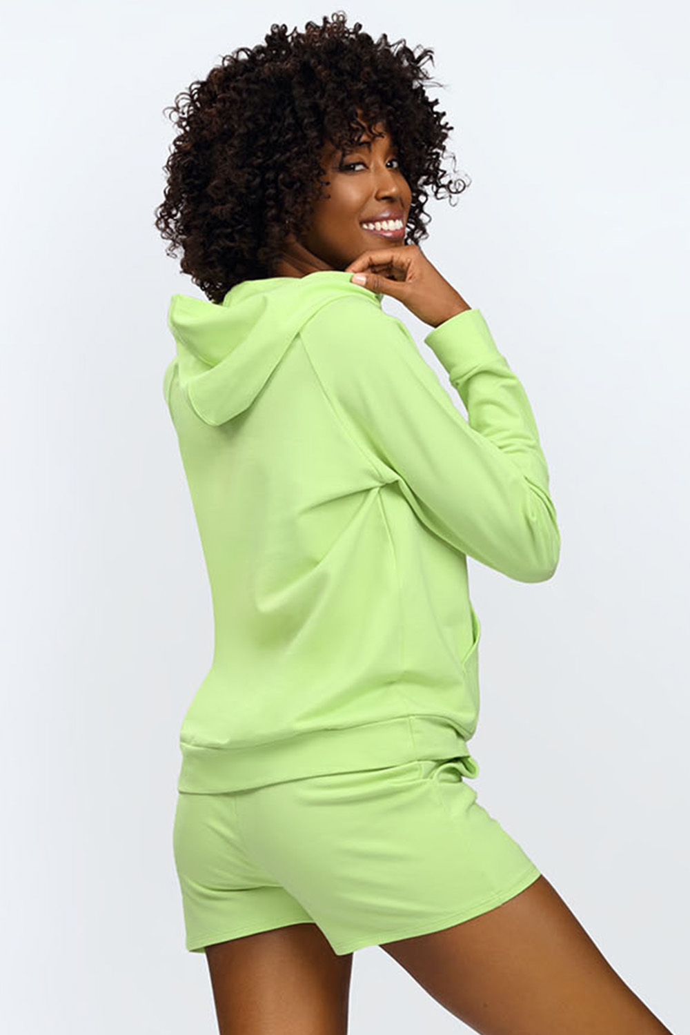 Koko Set Trousers Model Light Green - DKaren – vista 2