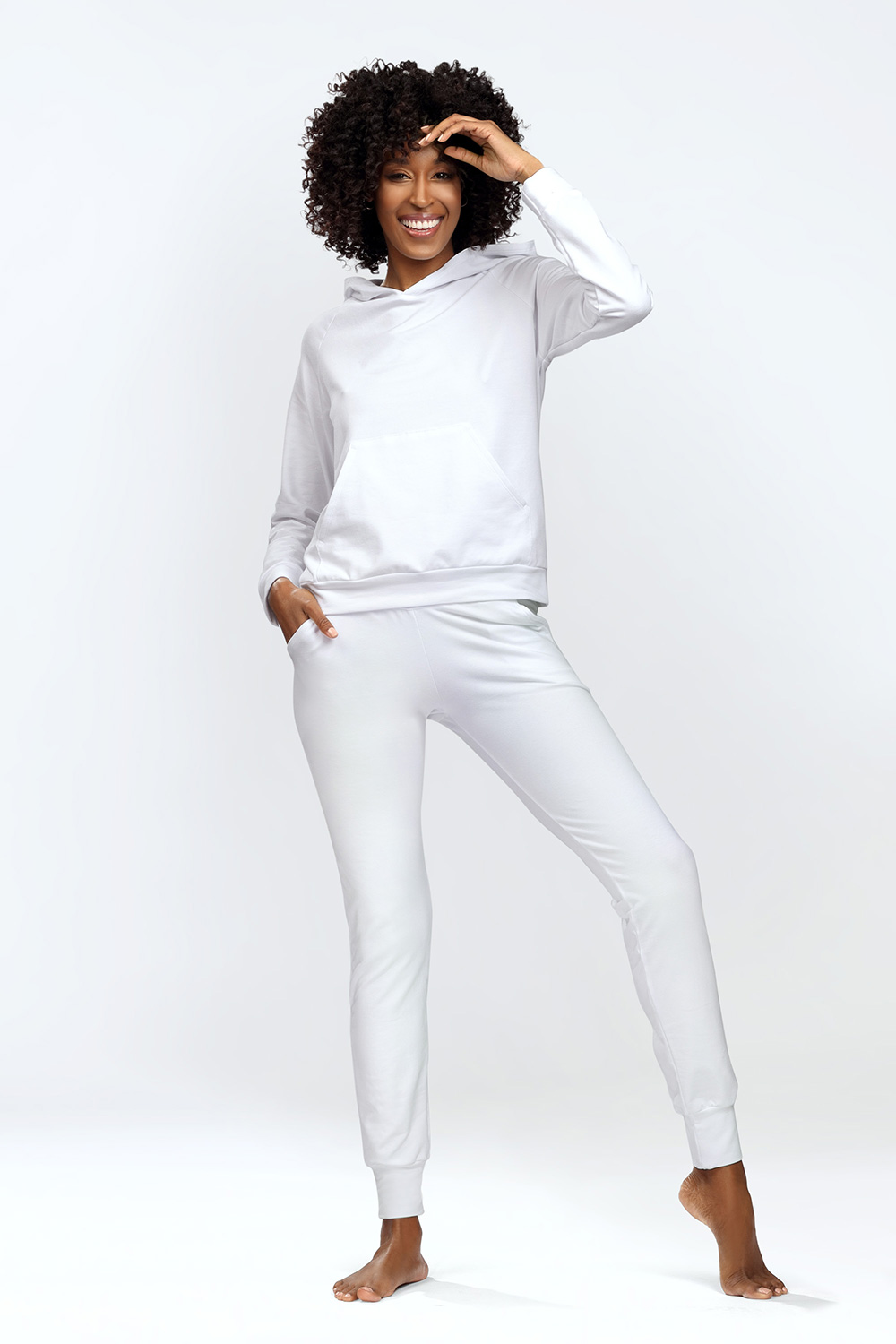 Seattle Set Trousers Model White - DKaren