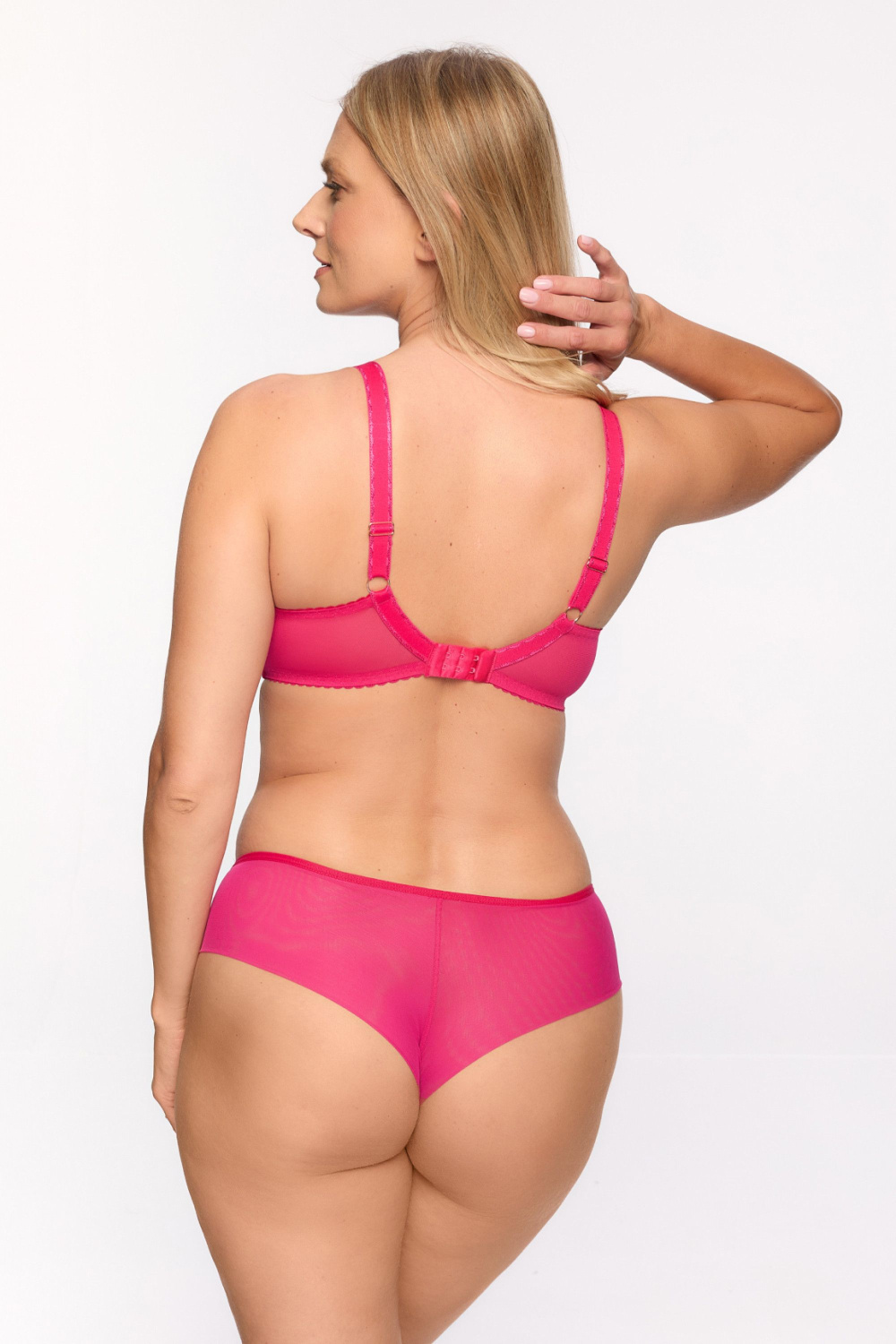 Biustonosz Soft Biustonosz Semi-Soft Model Ariel 1295 Turkus/Fuksja - Gaia