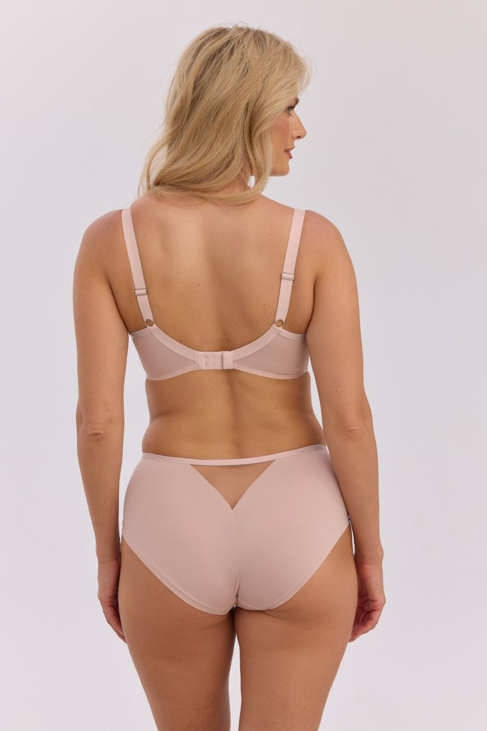 Biustonosz Soft Biustonosz Semi-Soft Model Kailani 1344 Mocca/Ecru - Gaia