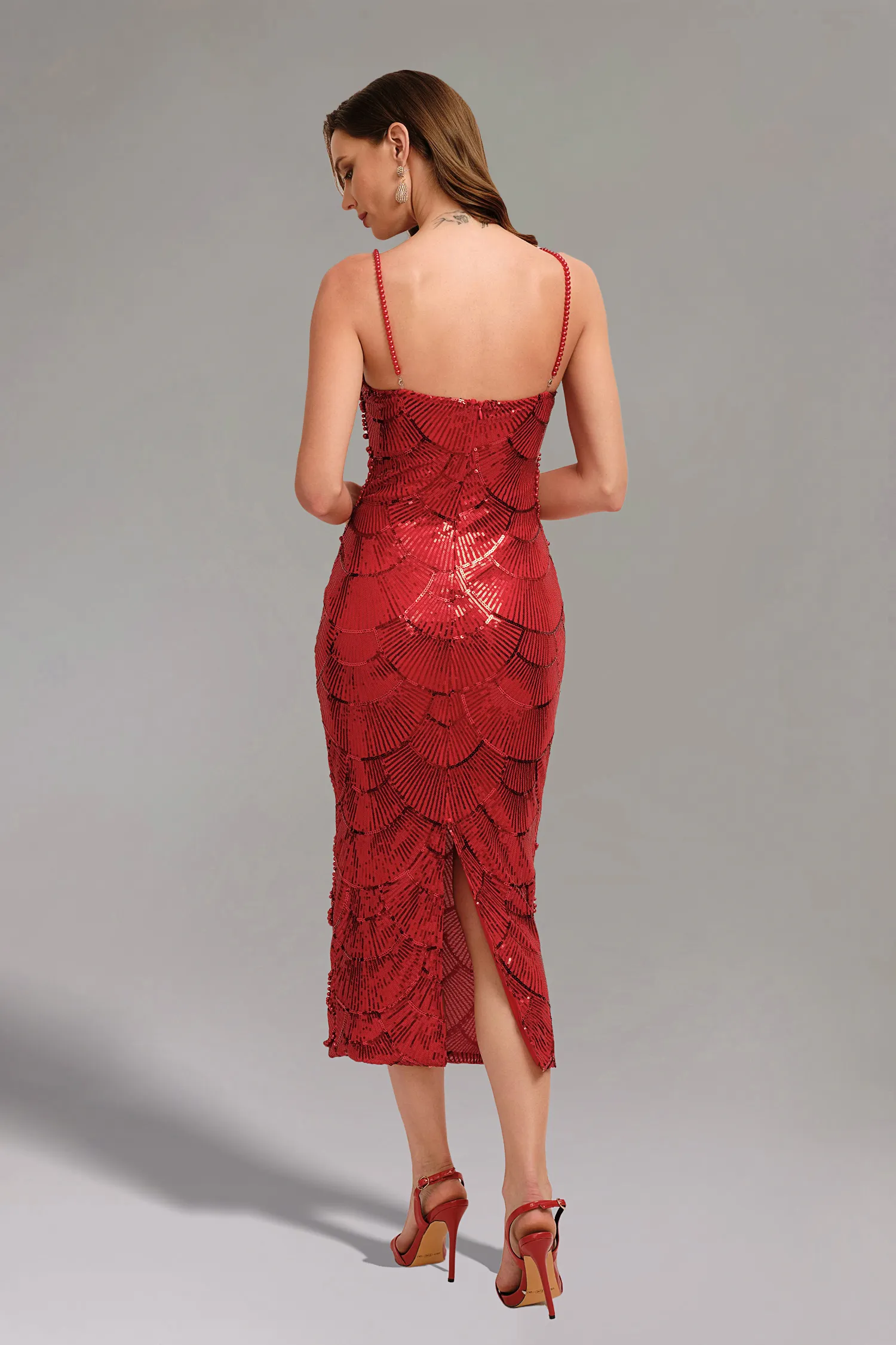 Robe midi Teresa Pearl