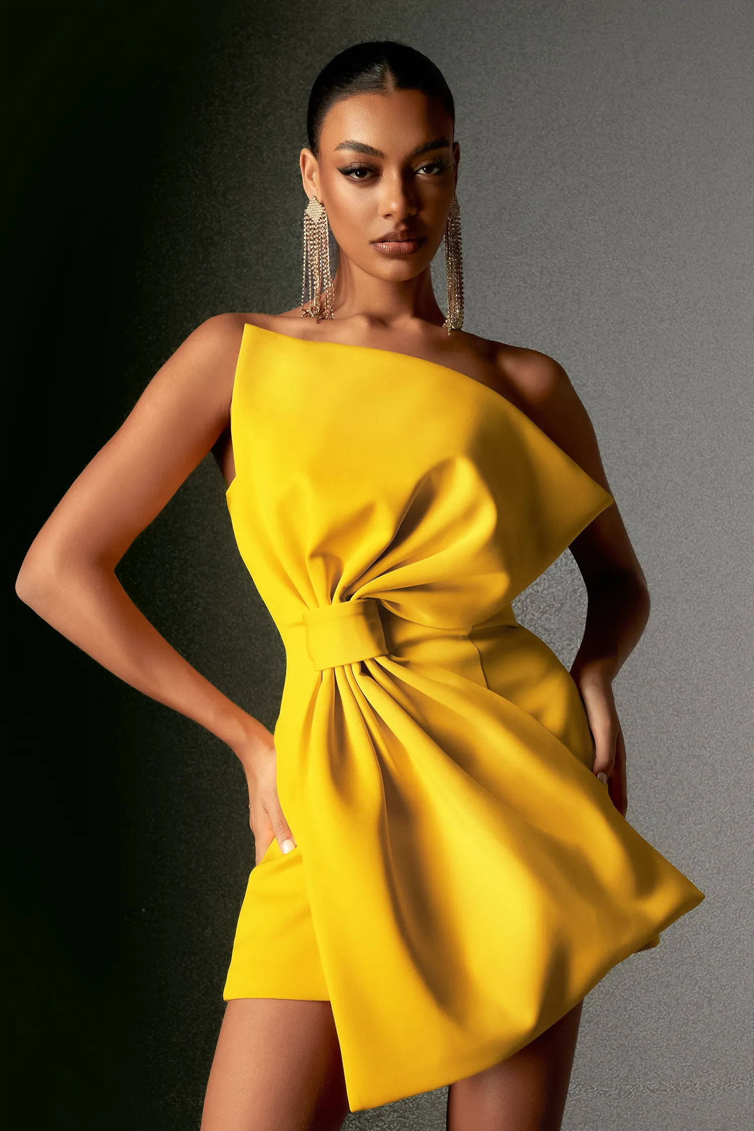 Robe Yellow Bow