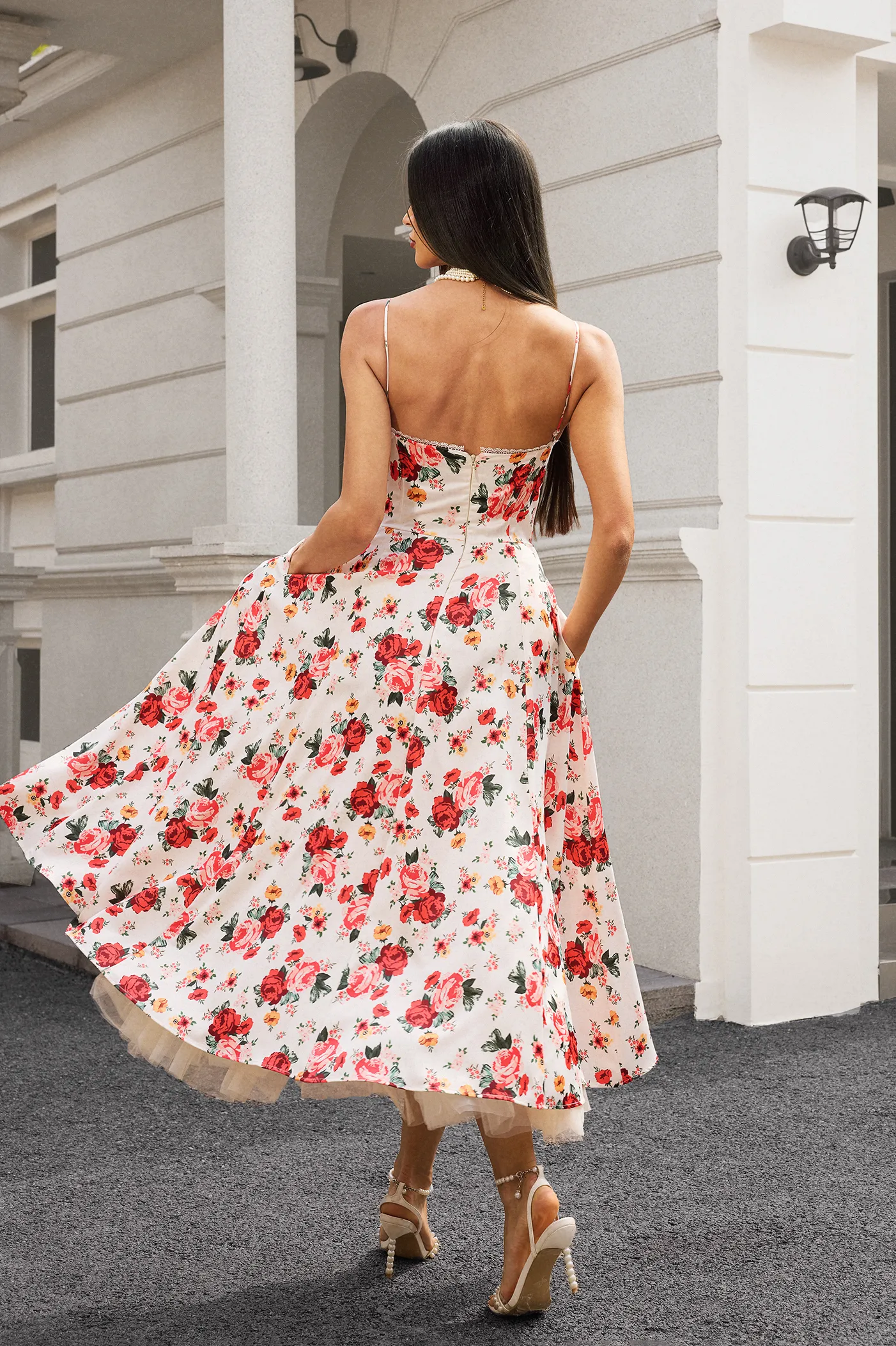 Sukienka Giada Gorset Flowers – widok 2