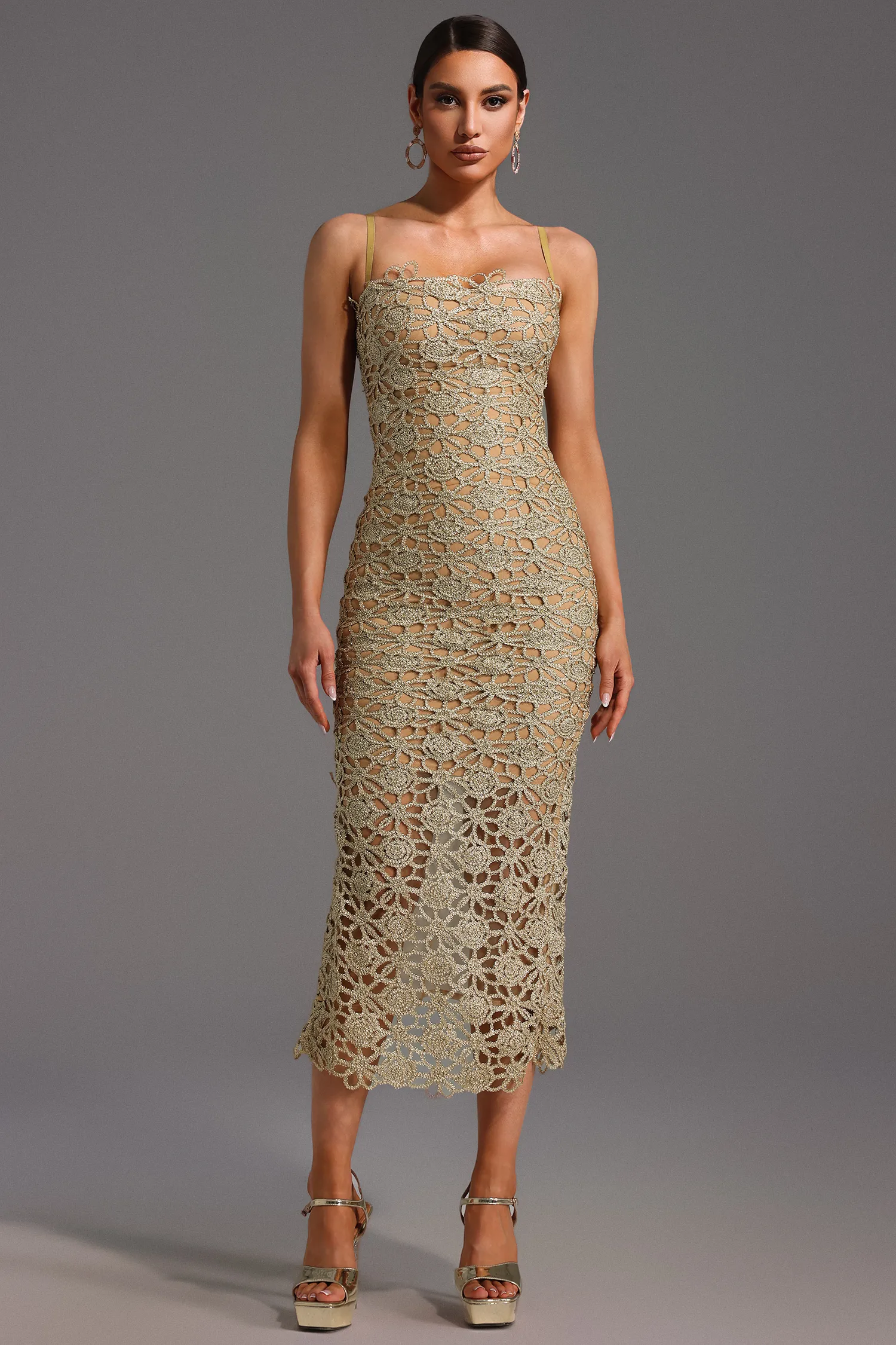 Robe midi Lelia