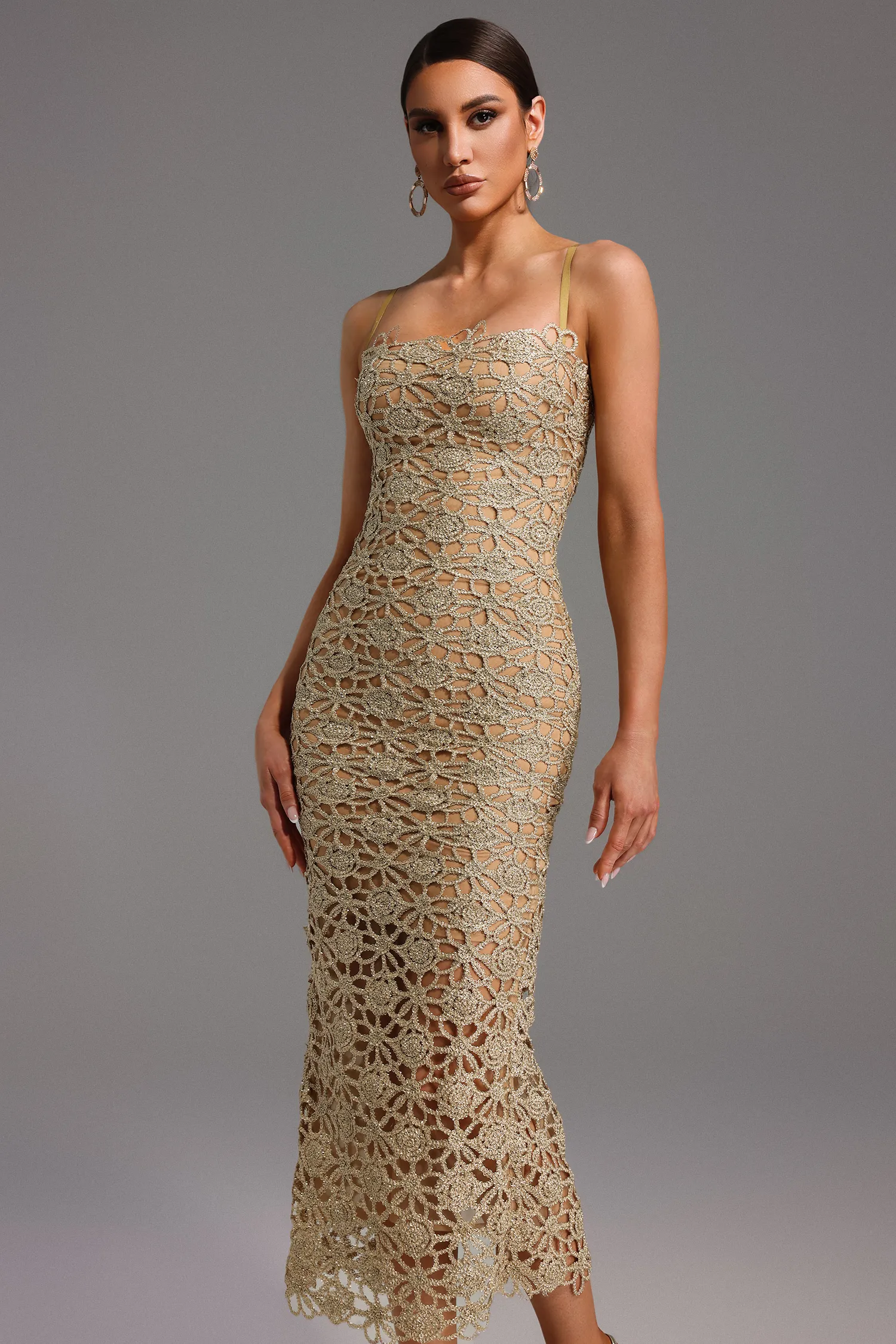 Robe midi Lelia