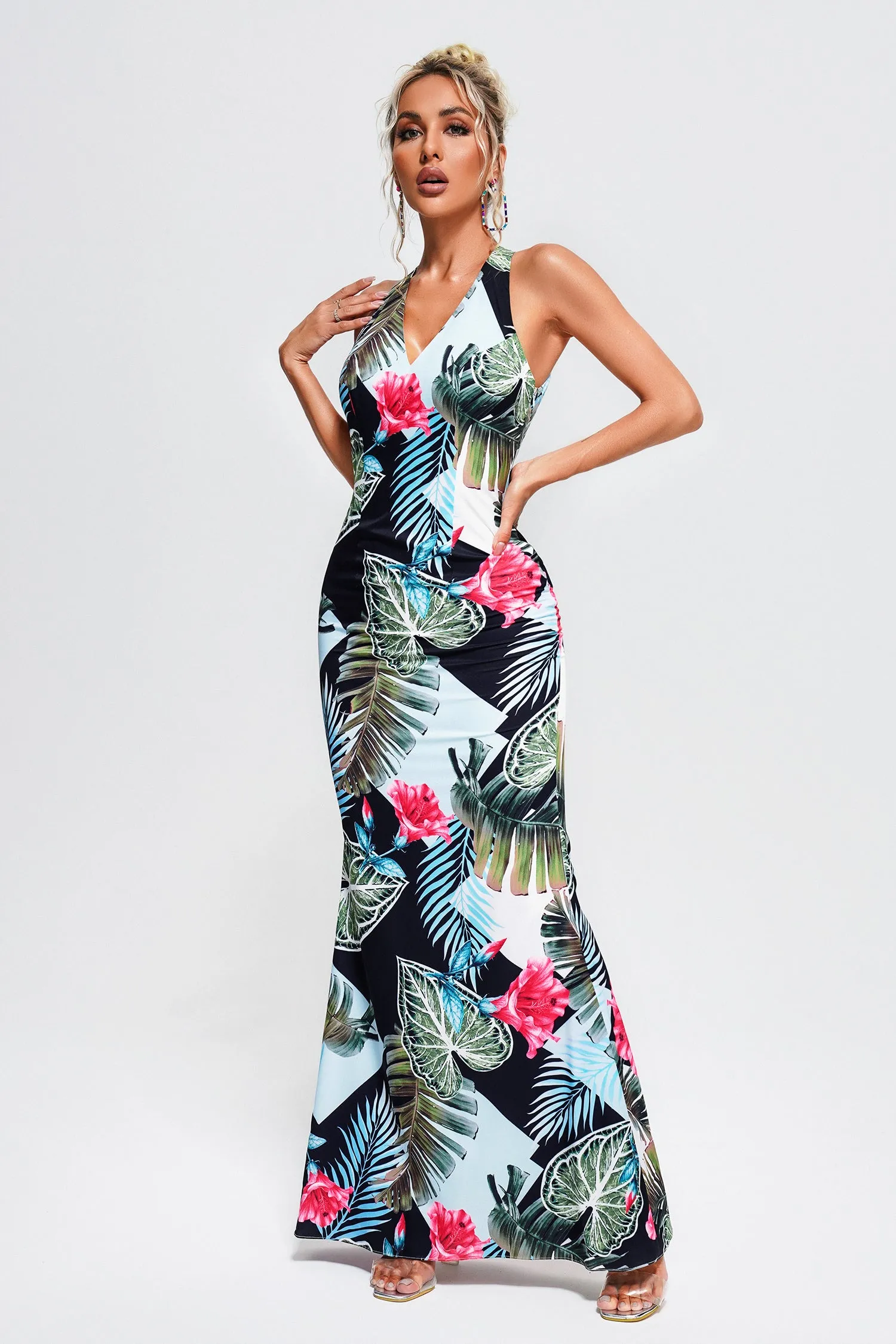 Robe Loretta Printed