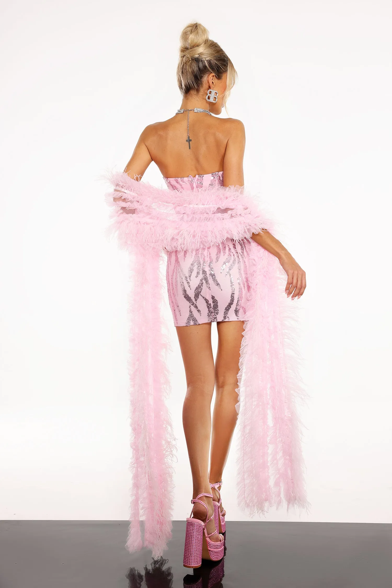 Minikleid Louise Diamante