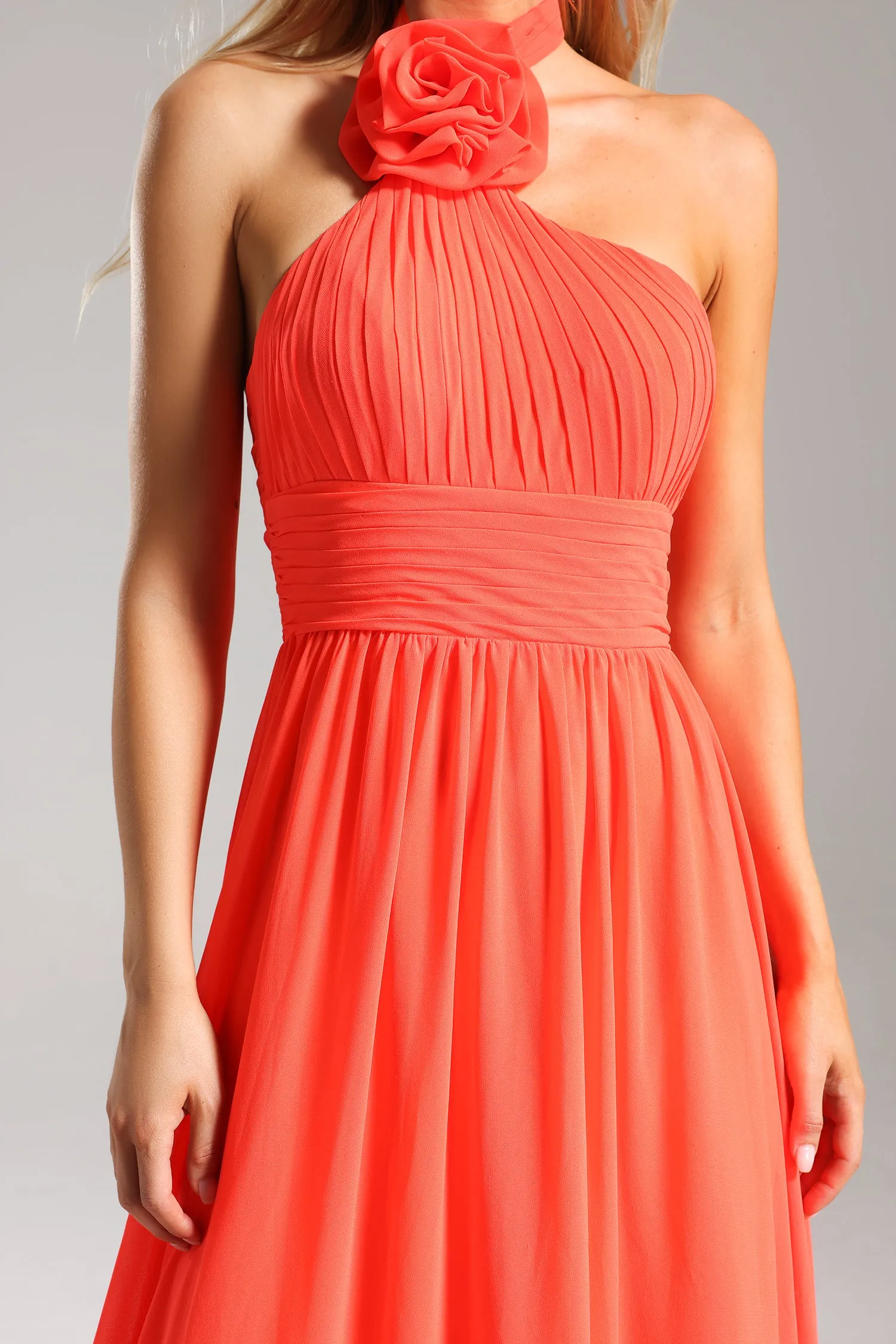 Clea Halterneck-Kleid