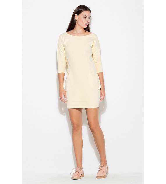 K181 Yellow Dress - Katrus